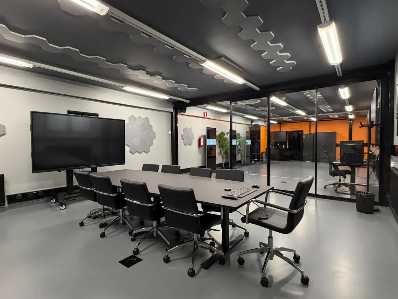 Nexus meeting room at the Pyhäsalmi mine site